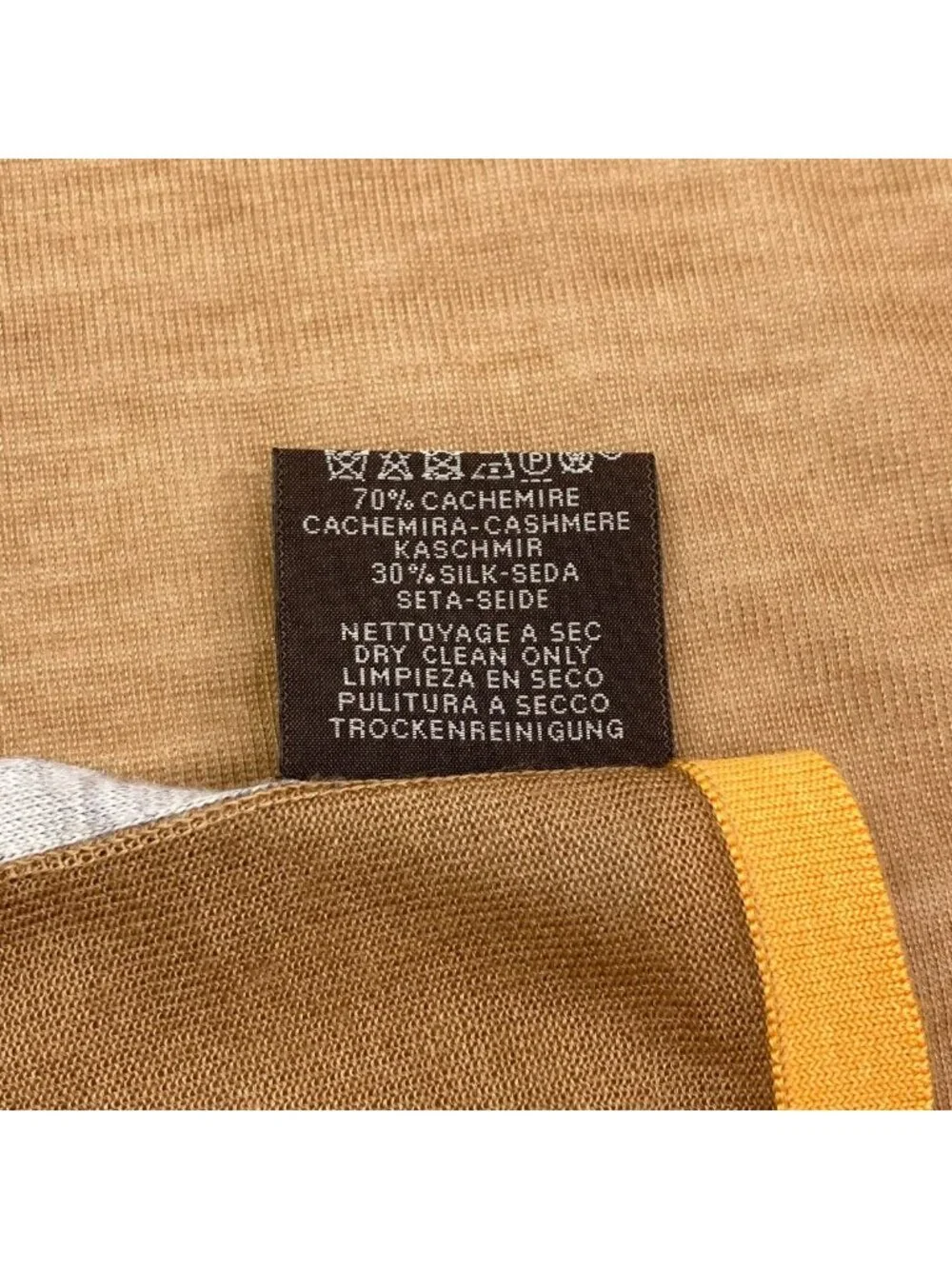 Hermes Carre 120 Scarf Cashmere Silk